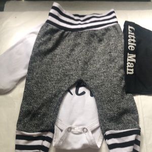 New to the crew baby outfit